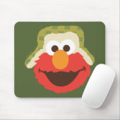 Elmo Woodland Face Mousepad (Mit Mouse)