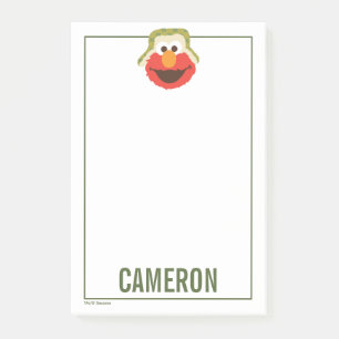 Elmo Woodland Face Name hinzufügen Post-it Klebezettel