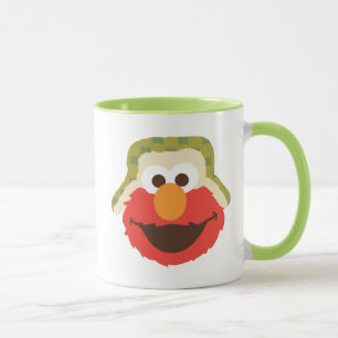 Elmo Woodland Face Tasse