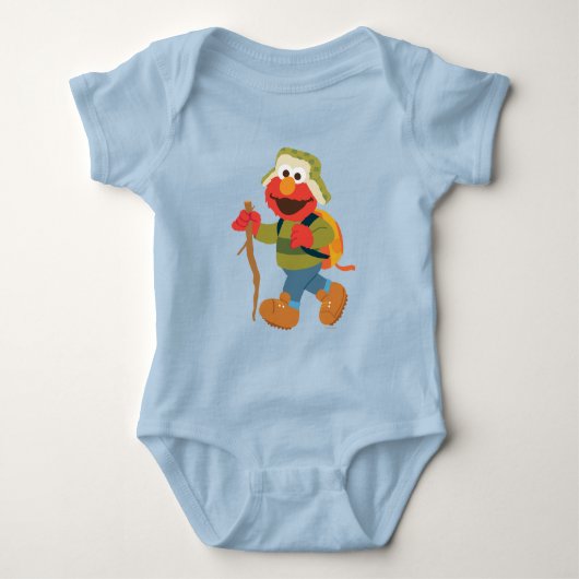Elmo Woodland Wanderung Baby Strampler (Vorderseite)