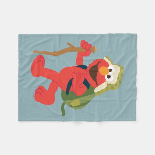 Elmo Woodland Wanderung Fleecedecke (Vorderseite (Horizontal))