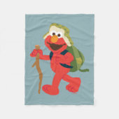 Elmo Woodland Wanderung Fleecedecke (Vorderseite)