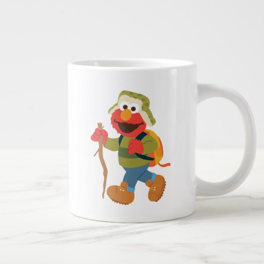 Elmo Woodland Wanderung Jumbo-Tasse (Rechts)