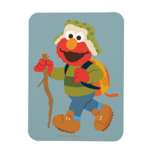 Elmo Woodland Wanderung Magnet