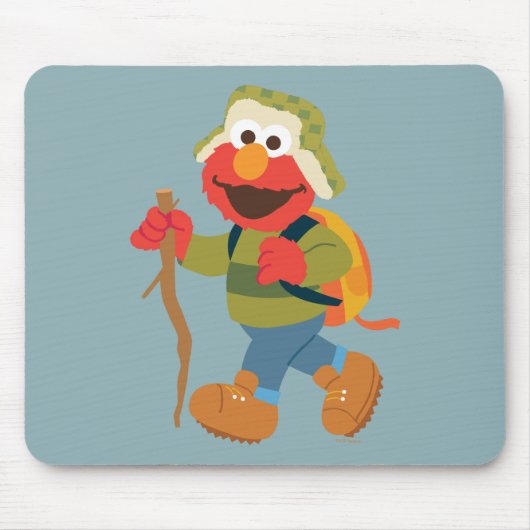 Elmo Woodland Wanderung Mousepad (Vorne)