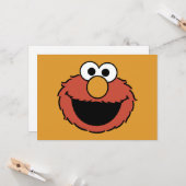 Elmos lächelndes Gesicht Karte (Vorderseite/Rückseite Beispiel)
