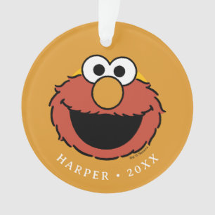 Elmos lächelndes Gesicht Ornament