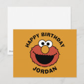 Elmos lächelndes Gesicht Postkarte (Vorne/Hinten)