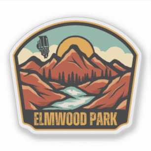 Elmwood Park, Illinois  Aufkleber