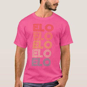 Elo Name Vintag Retro Men Women Boy Girl T-Shirt
