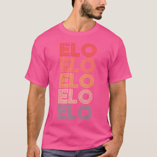 Elo Name Vintage Retro Männer Frauen Junge Mädchen T-Shirt