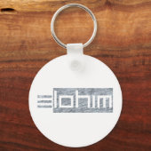 Elohim Modern Gris Schlüsselanhänger (Vorderseite)