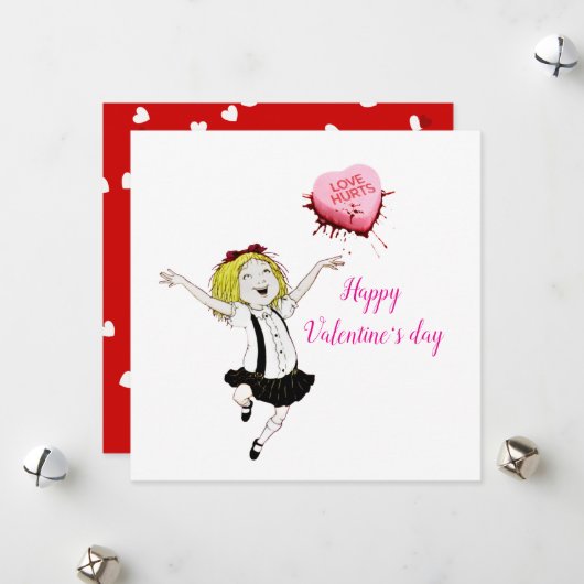 Eloise am Valentinstag Feiertagskarte (Vorderseite/Rückseite Beispiel)