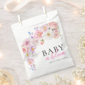 Eloise Pink Floral Baby in Bloom Baby Dusche Geschenktütchen (Ausgeschnitten)