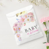 Eloise Pink Floral Baby in Bloom Baby Dusche Geschenktütchen (Versiegelt)