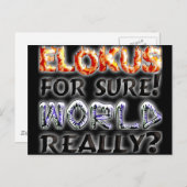 Elokut Postkarte (Vorne/Hinten)