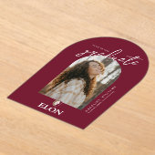 Elon | Abschluss 20XX Acryleinladungen (Ablage )