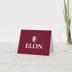 Elon   Abschluss 20XX Dankeskarte