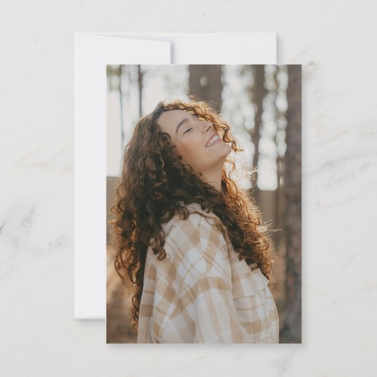 Elon | Abschluss 20XX Dankeskarte (Rückseite)