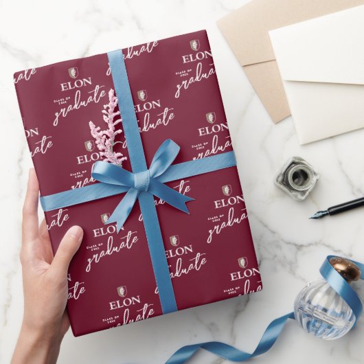 Elon | Abschluss 20XX Geschenkpapier (Schenken)