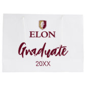 Elon | Abschluss 20XX Große Geschenktüte (Rückseite)
