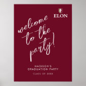 Elon | Abschluss 20XX Poster (Vorne)