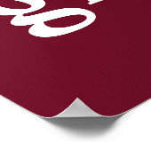 Elon | Abschluss 20XX Poster (Ecke)