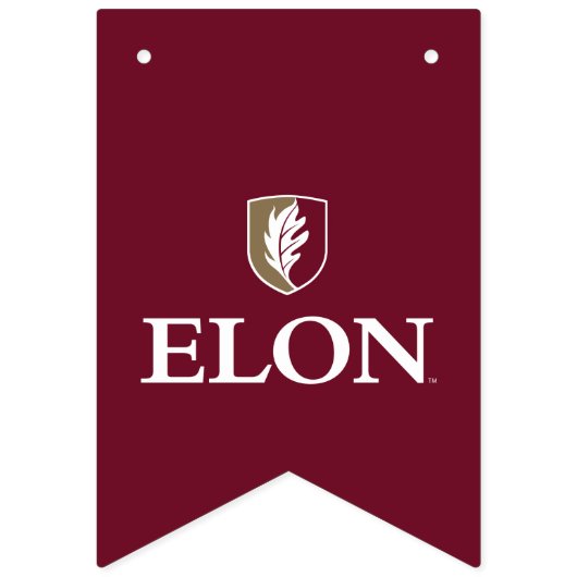 Elon | Abschluss 20XX Wimpelkette (Erste Fahne)