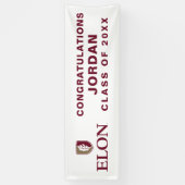 Elon Abschluss Banner (Vertikal)
