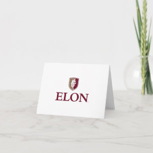 Elon Abschluss Dankeskarte