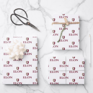 Elon Abschluss Geschenkpapier Set