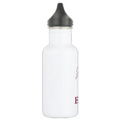 Elon Edelstahlflasche (Links)