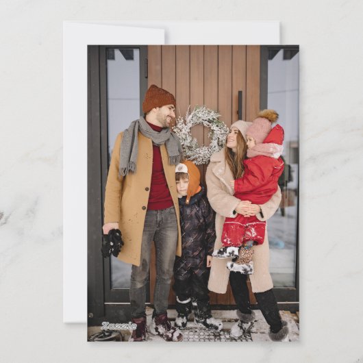 Elon Feiertagskarte (Rückseite)