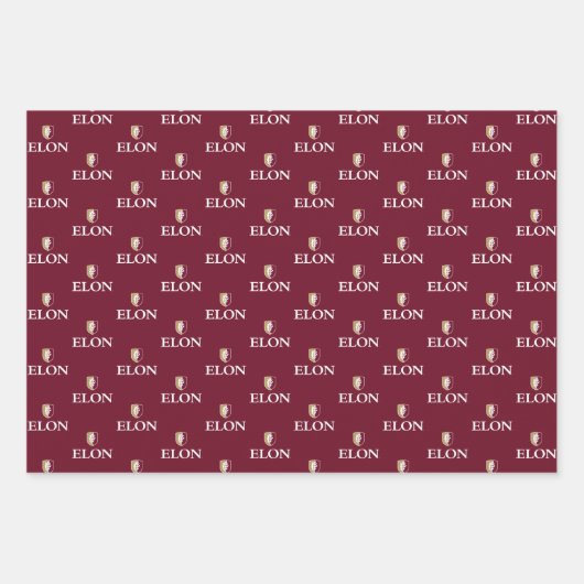 Elon Geschenkpapier Set (Vorderseite)