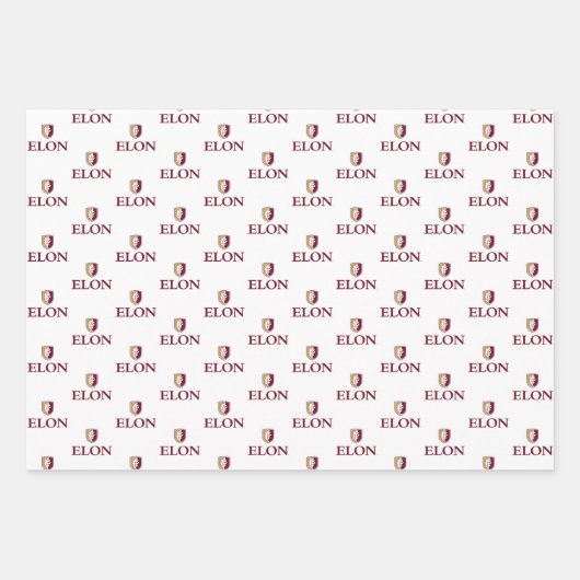 Elon Geschenkpapier Set (Vorderseite 2)