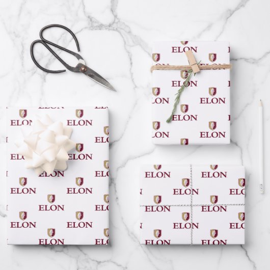 Elon Geschenkpapier Set (Vorderseite)
