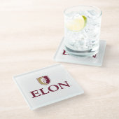 Elon Glasuntersetzer (Schrägansicht)