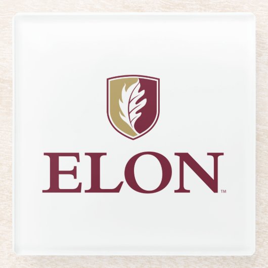 Elon Glasuntersetzer (Vorderseite)