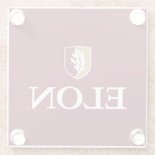 Elon Glasuntersetzer (Rückseite)