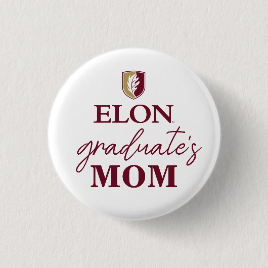Elon | Graduate-Mama Button (Vorderseite)