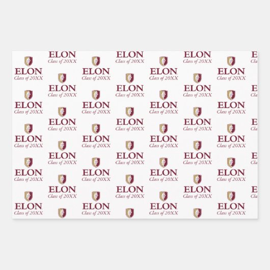 Elon | Klasse 20XX Geschenkpapier Set (Vorderseite 3)