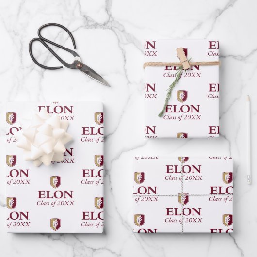 Elon | Klasse 20XX Geschenkpapier Set (Vorderseite)