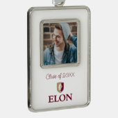 Elon | Klasse 20XX Rahmen-Ornament Silber (Rechts)