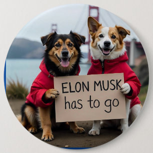 Elon Musk muss Button gehen