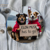 Elon Musk muss Button gehen (Beispiel)