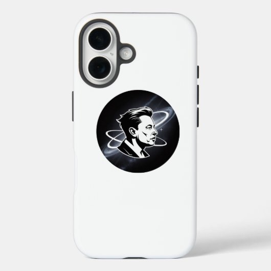 Elon Musk: The Legend - iPhone 16 Case für Visiona (Rückseite)