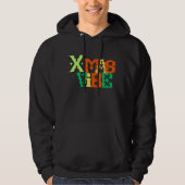 Elon Musk X-mas Vibe Mens Hoodie (Vorderseite)