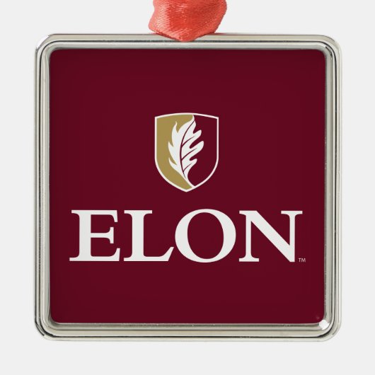 Elon Ornament Aus Metall (Vorne)