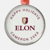 Elon Ornament Aus Metall (Vorne)