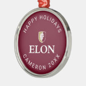 Elon Ornament Aus Metall (Links)
